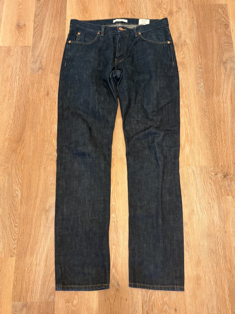 Billy Reid MSL ALA Selvedged Denim Indigo Slim Jeans Made in USA